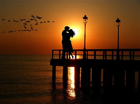 Lovers Sunset Romance · Free photo on Pixabay