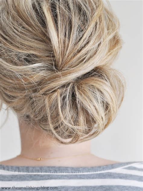 Low Chignon Hair Tutorial   YouTube