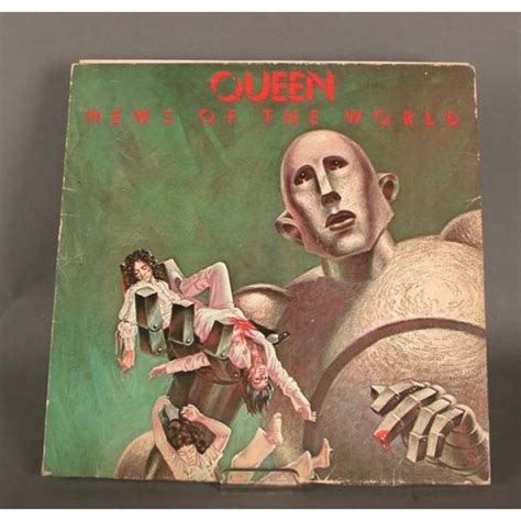 LP. Disco de vinilo. Queen   News of the world. 1977.