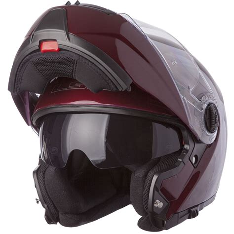 LS2 Strobe Solid Modular Motorcycle Helmet | eBay