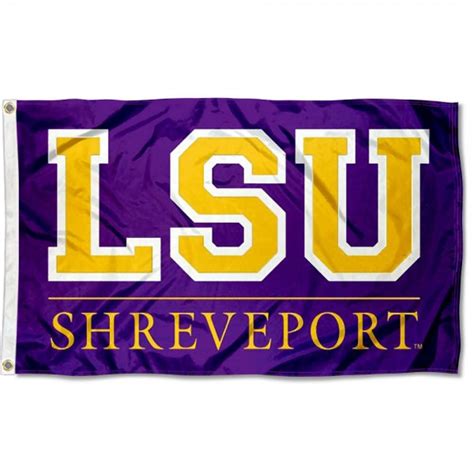 LSU Shreveport Flag and Flags for LSUS Pilots
