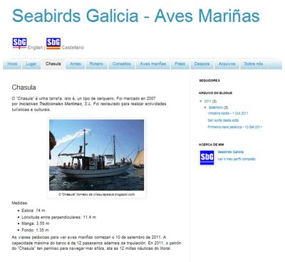 Luar na fraga: Observar aves en la costa de Galicia