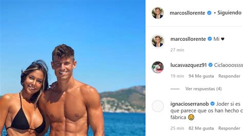 Lucas Vázquez: Su vacile a Marcos Llorente y su novia Patricia Noarbe ...