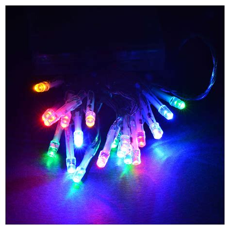 Luces de Navidad 20 LED multicolor con batería para ...