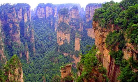 Lugares a donde viajar : Montañas Tianzi China