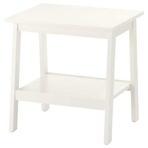 LUNNARP Mesa auxiliar, blanco, 55x45 cm   IKEA