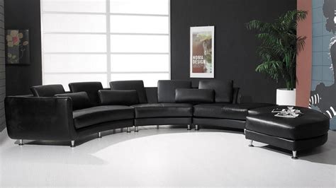 Luxurious Leather Sectional with Chaise with Pillows ...