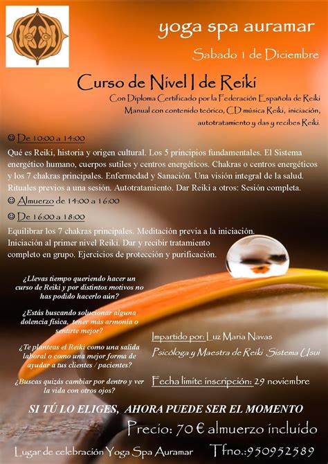 Luz Navas Torres: Curso de Reiki Nivel I en Almería