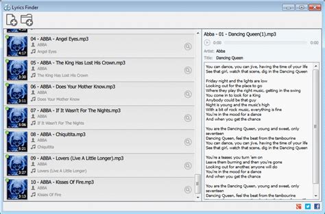 Lyrics Finder adds missing song texts to your music ...