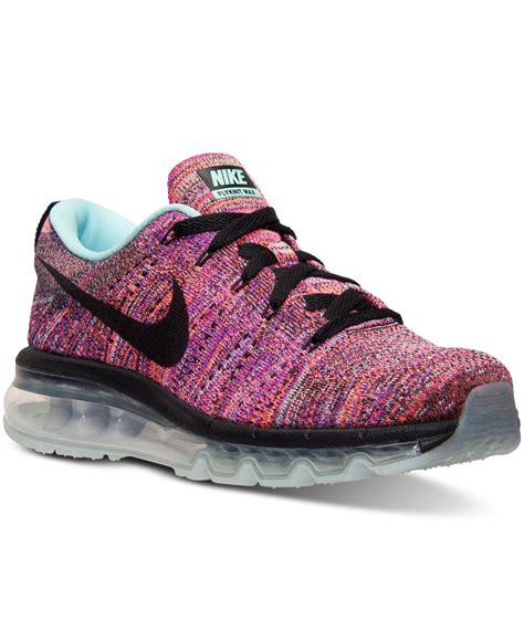 Lyst   Nike Women s Flyknit Air Max Running Sneakers From ...