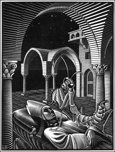 M.C. Escher | Mc escher, Producción artística y Arte blanco