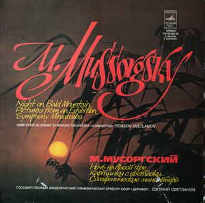 M. Mussorgsky*, USSR State Academic Symphony Orchestra ...