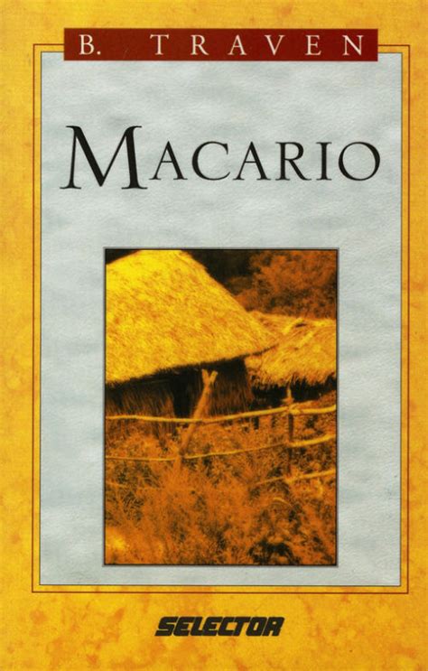 Macario, novela de Bruno Traven