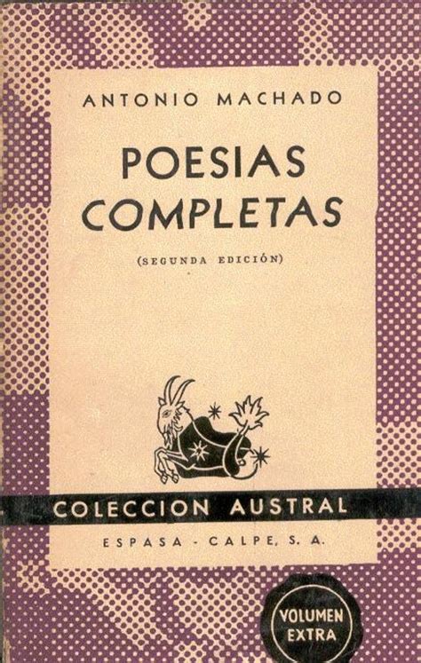 Machado, Antonio. Poesías Completas. 1956.   $ 70.00 en ...