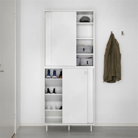 MACKAPÄR Zapatero/almacenaje, blanco   IKEA