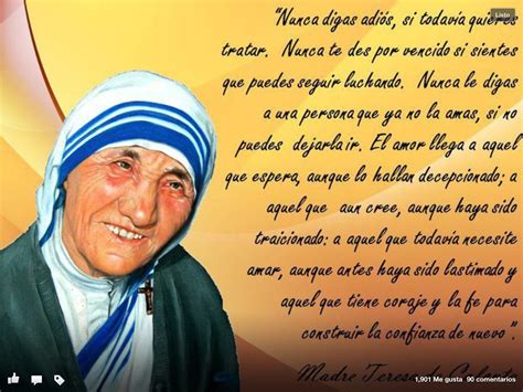 Madre Teresa | Frases de la madre teresa, Madre teresa ...