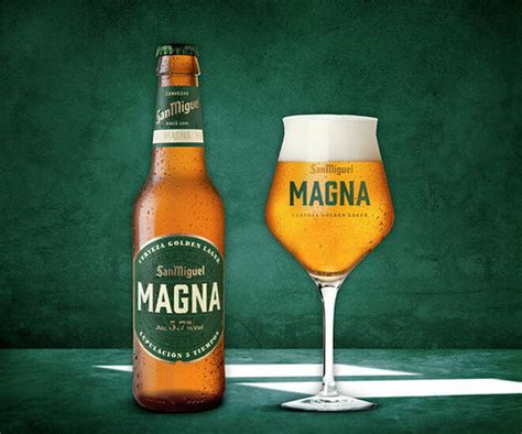 Magna de San Miguel: Golden Lager con extra de sabor