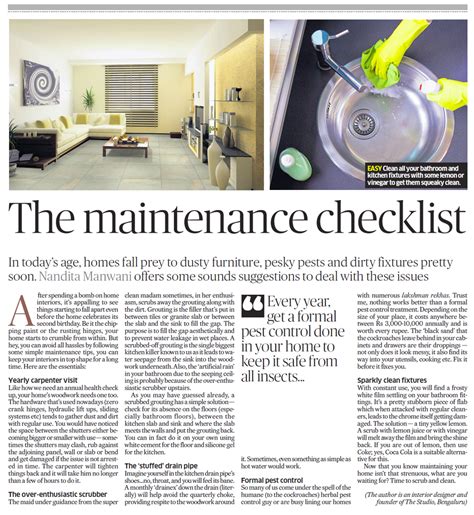 Maintenance tips to keep your home running like a well ...