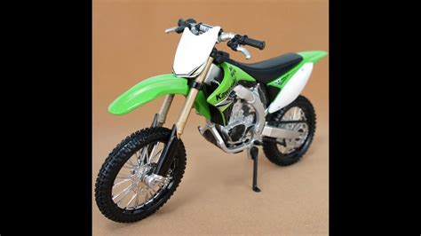 Maisto 1/12 Kawasaki KX 450F Moto Juguete Para Niños   YouTube