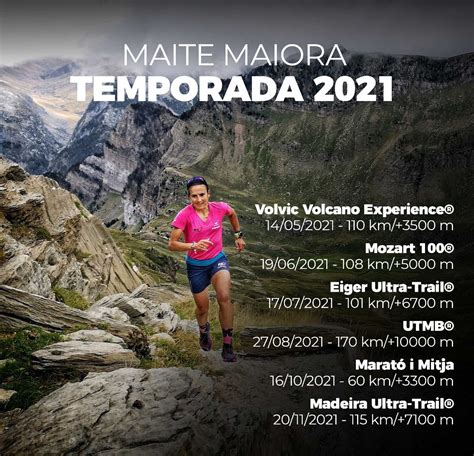 MAITE MAIORA 2021: CALENDARIO CARRERAS MONTAÑA