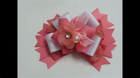 Make Simple Easy Ribbon Bows and amazing Flowers, Flores y ...