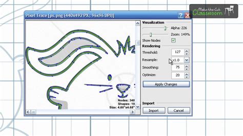 Make the Cut Software: Pixel Trace  Autotrace  Features ...