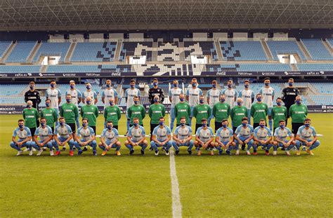 Málaga CF: foto oficial del equipo para la temporada 20/21 ...