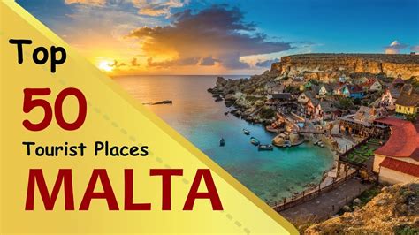MALTA  Top 50 Tourist Places | Malta Tourism   YouTube