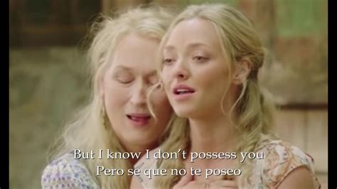 Mamma Mia 2 My love, My life sub ingles&español   YouTube