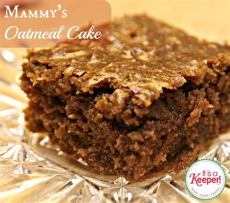 Mammy s Oatmeal Cake with Coconut Frosting Recipe | It Is ...