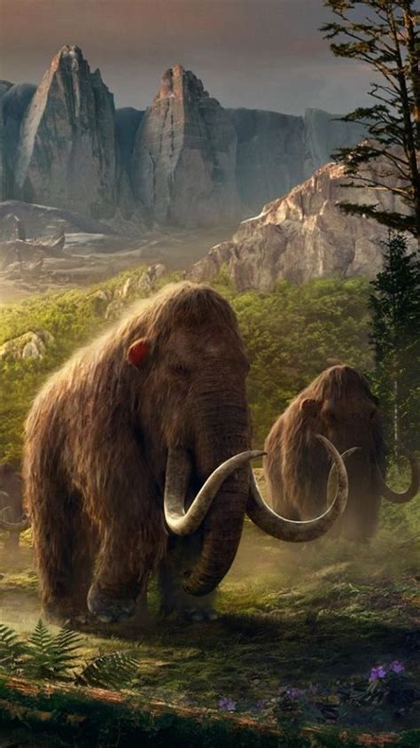 Mamuts | Animales de la prehistoria, Animales ...