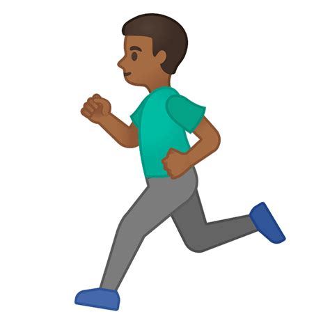 Man running emoji clipart. Free download transparent .PNG | Creazilla