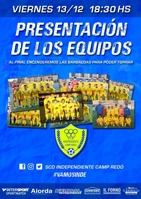 Mañana presentación de las plantillas del SCD Independiente 2019/2020 ...