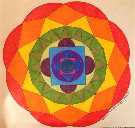 Mandala geométrica | Mandalas