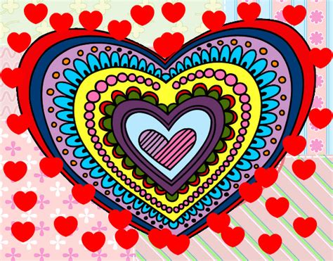 Mandalas de amor para San Valentin: Imprimir y Colorear ...