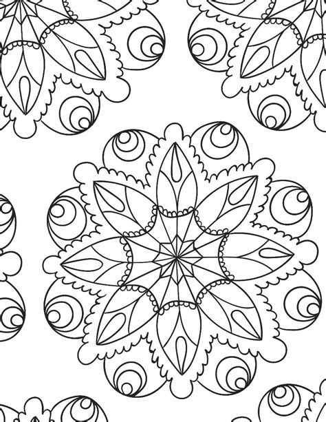 Mandalas Para Colorear Por Adultos Relajarse Dibujando ...