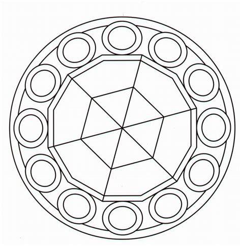 Mandalas Para Pintar: mandalas geometricos