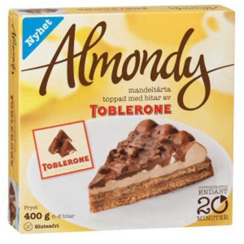 Mandelkake   Toblerone 400g Almondy | Meny.no
