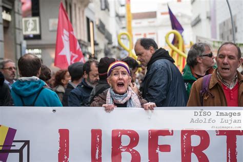 Manifestación en Madrid por el derecho a decidir y por la libertad de ...