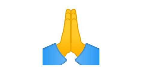 Manos En Oración Emoji