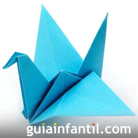 Manualidades de origami. Pájaros de papel