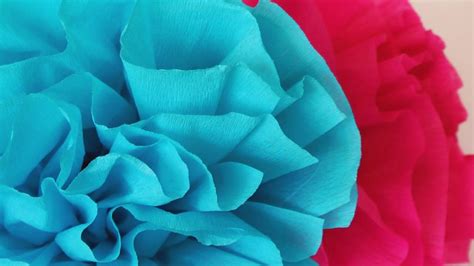 Manualidades   Flor de papel crepe   Superfacil    Paper Flower | Crepe ...