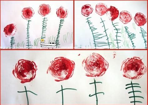Manualidades Infantiles: Rosas para Sant Jordi