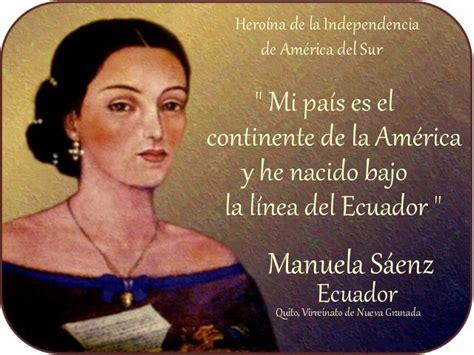 Manuela Sáenz: biografía, frases, pensamientos y más
