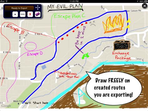 Map Draw   Route Tracking And Annotation for iPad ...