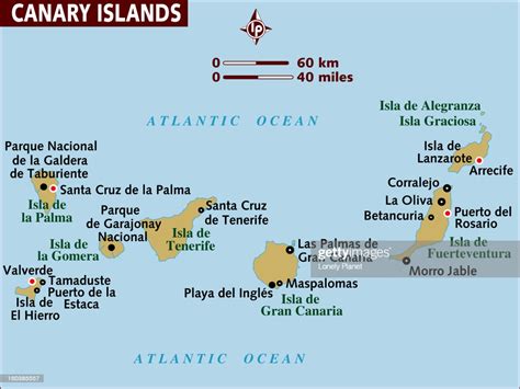 Map Of Canary Islands High Res Vector Graphic   Getty Images