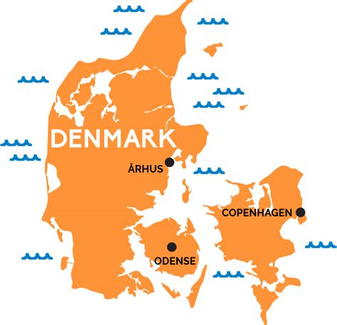 Map of Denmark | RailPass.com