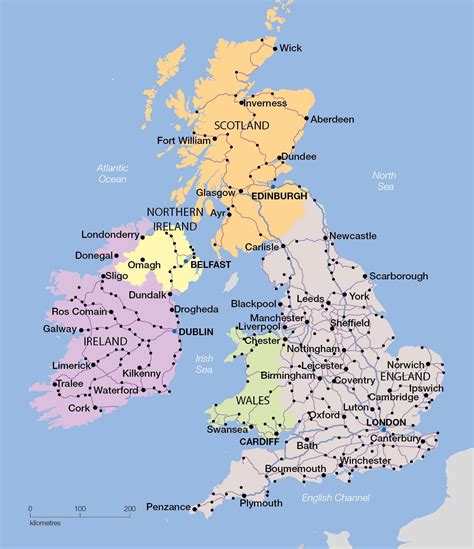 Map of England Scotland – Oppidan Library