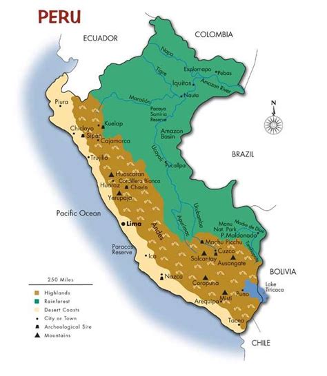 Map of Peru | Southwind Adventures