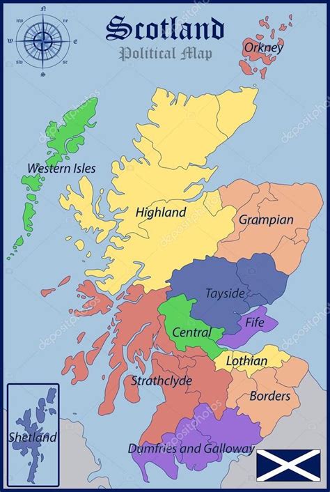 Map Of Scotland And Hundreds More Fee Printable ...